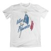 Vive La France Crew Neck T Shirt