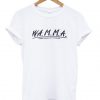 W.A.M.M.A. Women Against Men Making Art T-Shirt SU
