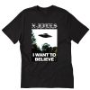 X-FILES I WANT TO BELIEVE T shirt SU