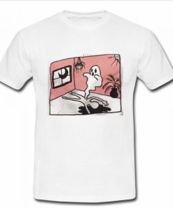 ghost cartoon T Shirt SU