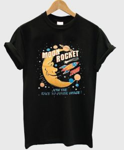 moon rocket t-shirt SU