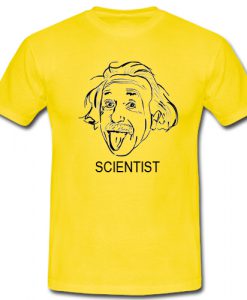 Albert Einstein Scientist T shirt SU
