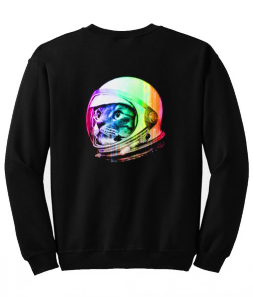 Astronaut Space Cat Sweatshirt SU