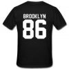 Brooklyn 86 T-Shirt Back SU