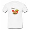 Burger Fries And Drink T Shirt SU