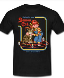 Caring for your Demon cat T-Shirt SU