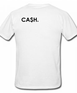 Cash T Shirt Back su