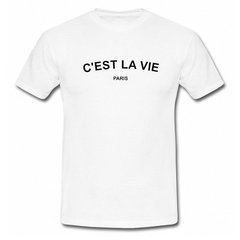 C'est La Vie Paris T-Shirt SU