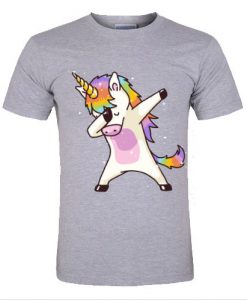 Dabbing Unicorn Shirt Dab Hip Hop Funny Magic T-Shirt SU