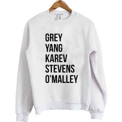 Grey Yang Karev Stevens O'Malley Sweatshirt SU