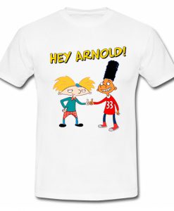Hey Arnold Best Friend Handshake T Shirt SU