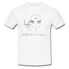I'm Tired Of Your Shit Human Alien T-shirt SU