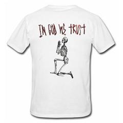 In God We Trust T Shirt Back SU
