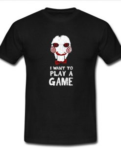 Jigsaw Horror Movie T Shirt SU