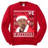 Kanye West Ugly Christmas Sweatshirt SU