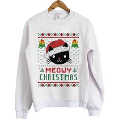 Meowy Christmas Sweatshirt SU
