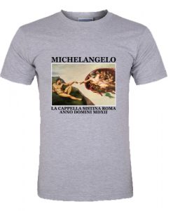 Michelangelo La Cappella Sistina T shirt SU