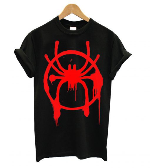 Miles Morales Spider Logo Spider-Man T shirt SU