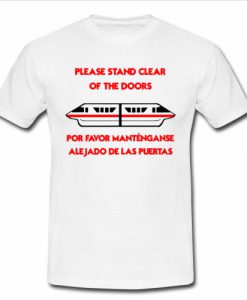 Monorail Warning Red T-Shirt SU