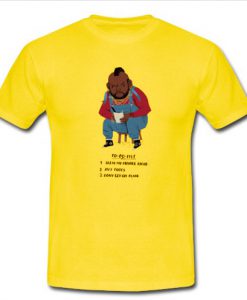 Mr T to-do-list T-Shirt SU