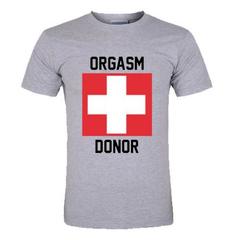 Orgasm Donor Logo T Shirt SU