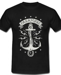 Paramore Anchor T Shirt SU