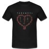 Paramore key heart T Shirt SU