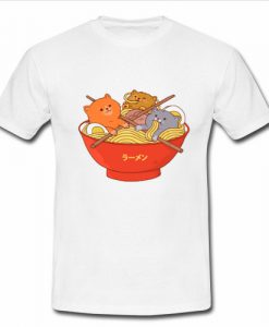 Ramen and cats T-Shirt SU