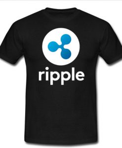 Ripple Logo Shirt XRP Logo Coin Crypto Cryptocurrencies Miner T-Shirt SU