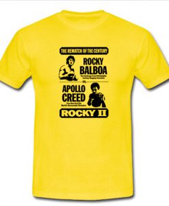 Rocky Ii Apollo Creed Boxing Movie T ShirT SU