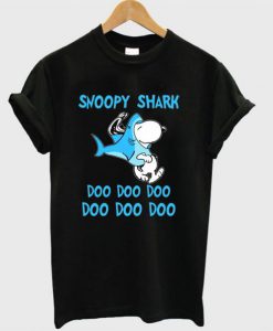 Snoopy Shark Doo Doo Doo T-shirt SU