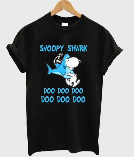 Snoopy Shark Doo Doo Doo T-shirt SU