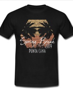 Spring Break 2019 Punta Cana Group Destination Beach T-Shirt SU