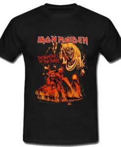 The Number Of The Beast Iron Maiden T-shirt SU