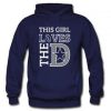 This Girl Loves The D Hoodie SU