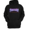 Thrasher purple flame Hoodie SU