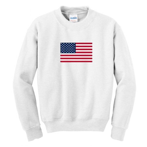 USA Flag Sweatshirt SU
