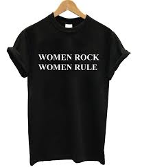 Women Rock Women Rule T-shirt SU