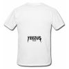 Yeezus Tour Logo T Shirt Back SU