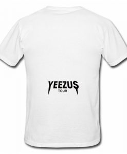 Yeezus Tour Logo T Shirt Back SU