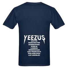 Yeezus Yeezy Tour T shirt Back SU