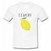 Yellow Lemon T Shirt SU