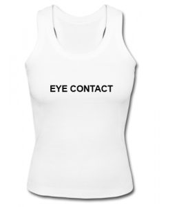 eye contact tank top SU