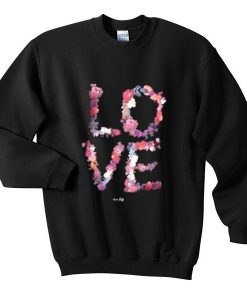 love flowers sweatshirt SU