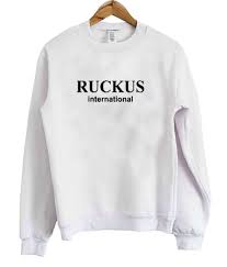 ruckus international sweatshirt SU