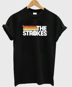 the strokes logo t-shirt SU