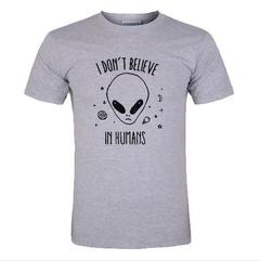 I Don’t Believe in Human Alien t shirt SU