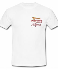 In N Out Burger California T Shirt SU