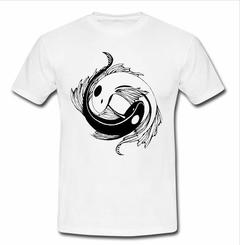 yin yang koi fish T-shirt SU