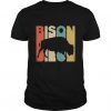 Bison Silhouette T Shirt